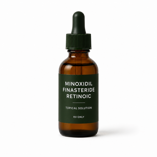 Minoxidil/Fin/Retinoic Topical